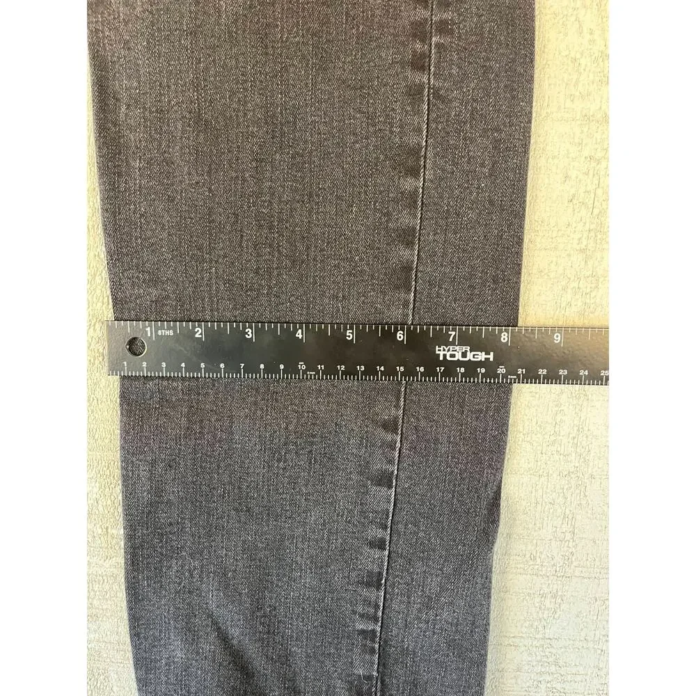 True Religion Ricky Straight Relaxed Jeans Men 38 Black Y2K Streetwear